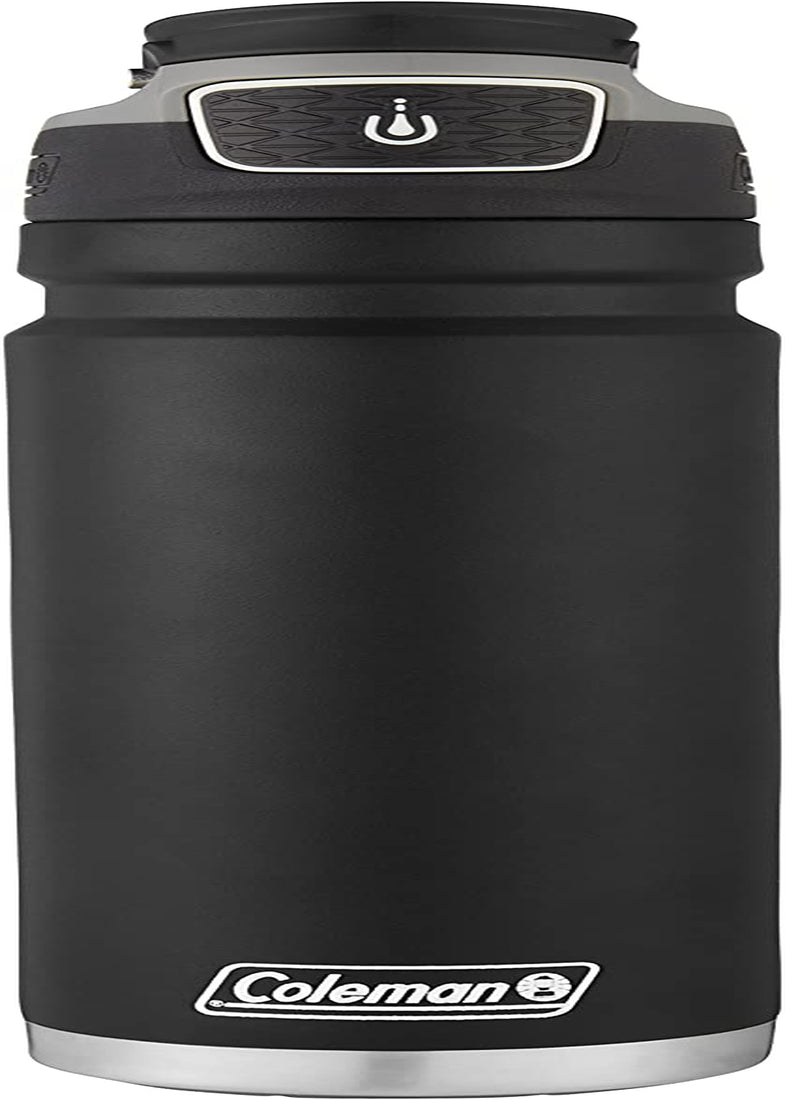 Freeflow Autoseal 24oz Black Stainless Steel Water Bottle - Hydration Made Easy!